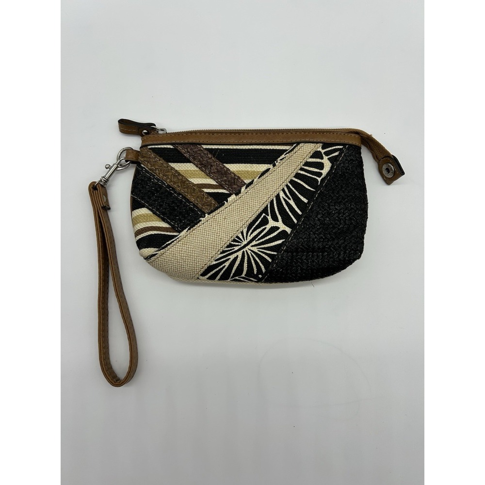 Y2K Vintage‎ Relic Wristlet Wallet Multicolor Patchwork